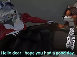 Sapphireův dlouhý den končí divokou futanari akcí!