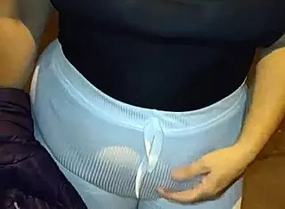 Harassing a Curvy Venezuelan Mature in Lima Streets with Red Thong. Part 2 Shows Her Big Natural Tits Teasing in Public.