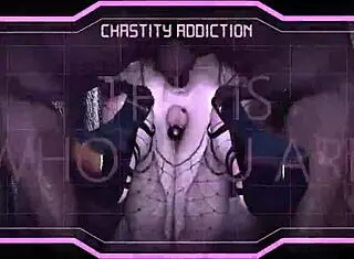 Sis-261 Locks Ladyboy in Chastity Cage