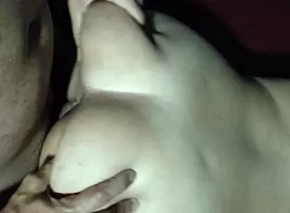 Real Amateur Wife Karina Fucked Doggystyle with Panties by Lucas