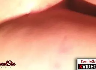 Tranny breeding with intense anal creampie action