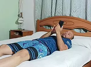 When I fuck stepbrother, I enjoy his thick cock so much