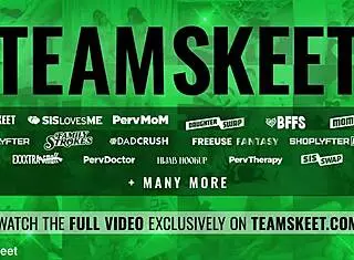 Santa delivers taboo gifts with sloppy double sucking and big tits orgasms this christmas