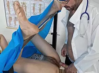 Doctor Fingers and Fucks My Creamy Pussy Hard