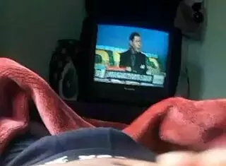 Young Colombian Latina Masturbates in Bed Twice.